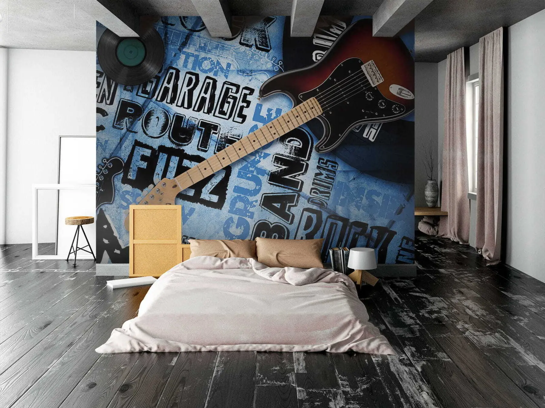 Valokuvatapetti Rokkaa ikuisesti u06794