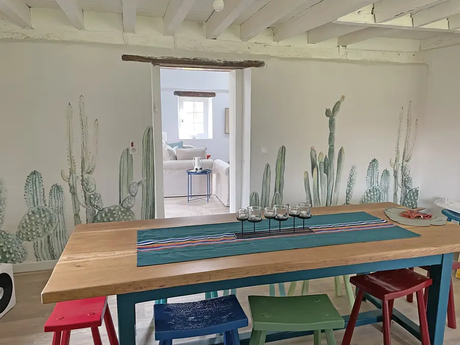 Valokuvatapetti Akvarelli kaktukset u07240