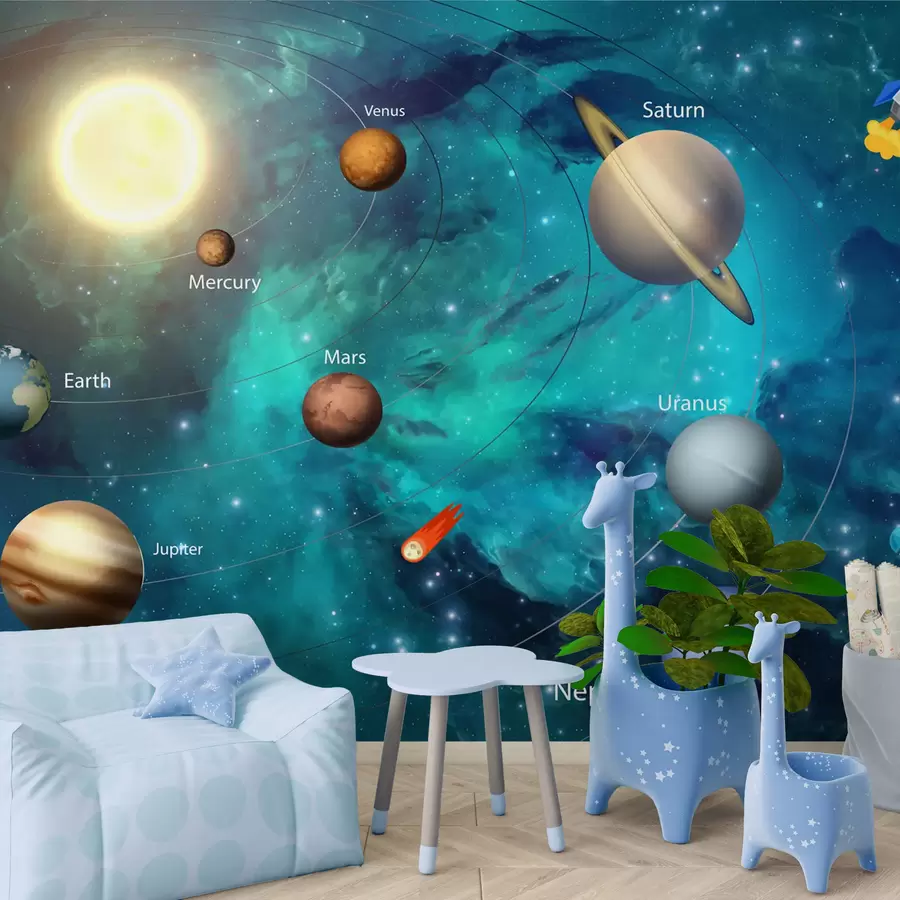 Valokuvatapetti Aurinkokunta u09074