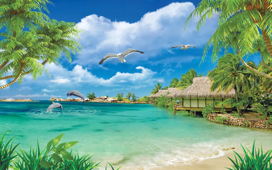 Valokuvatapetti Paratiisi saari u26969