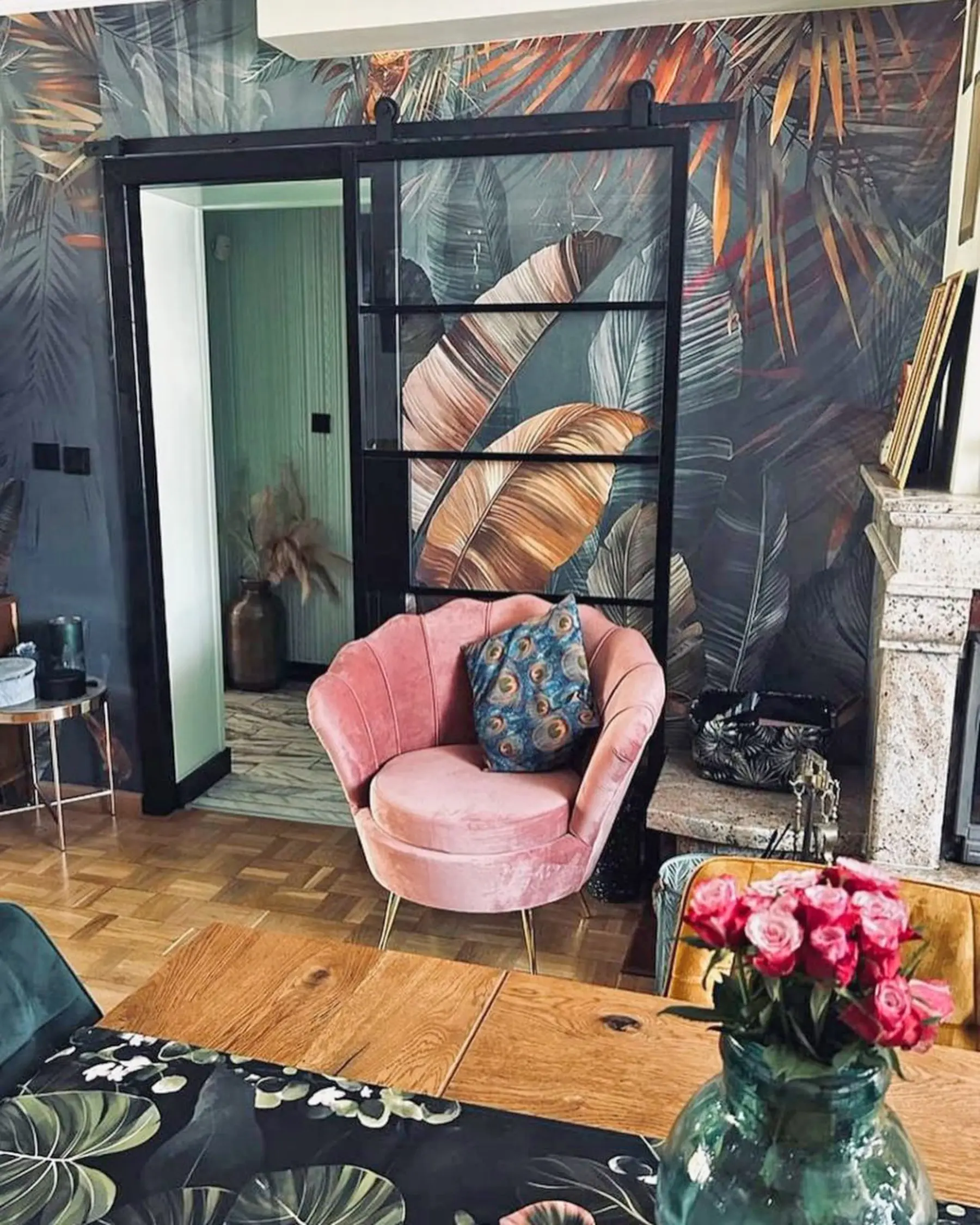 Valokuvatapetti Kirkas trooppinen viidakko u50468