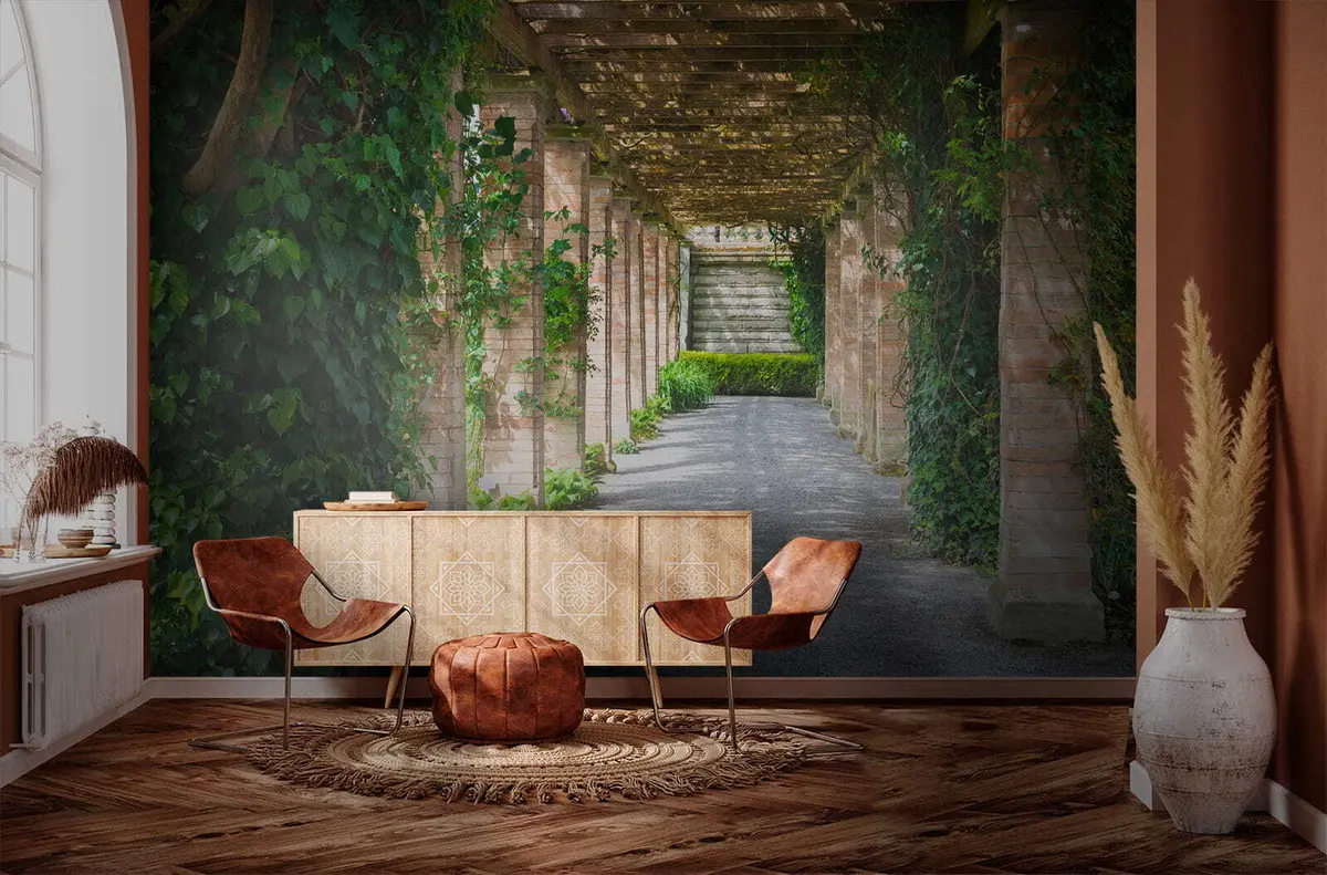 Valokuvatapetti Italialainen piha u53299