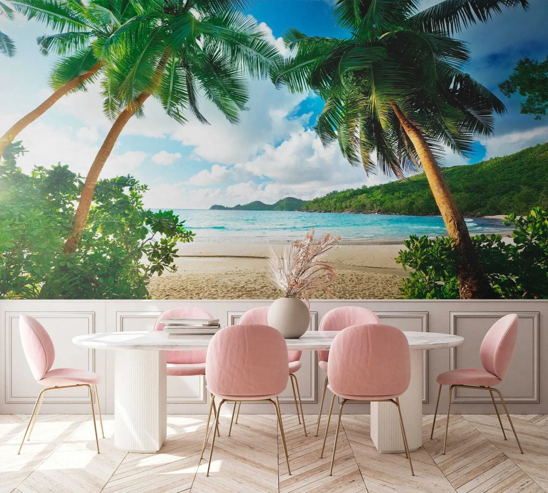 Valokuvatapetti Lepää palmujen alla u53753