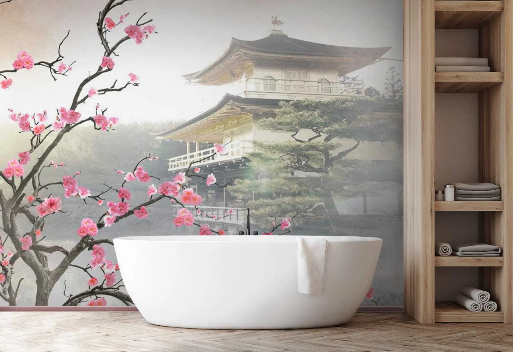Valokuvatapetti Japanilainen maisema u60294