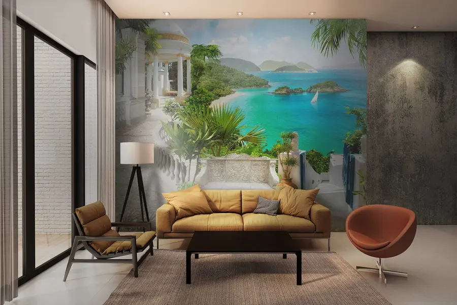 Valokuvatapetti Lepo rannalla u79434