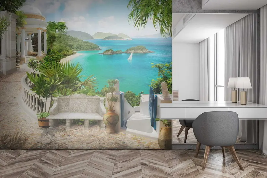 Valokuvatapetti Lepo rannalla u79434