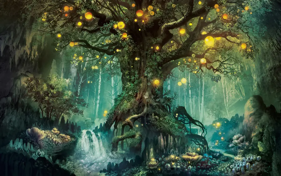 Valokuvatapetti Puun loisto u79589