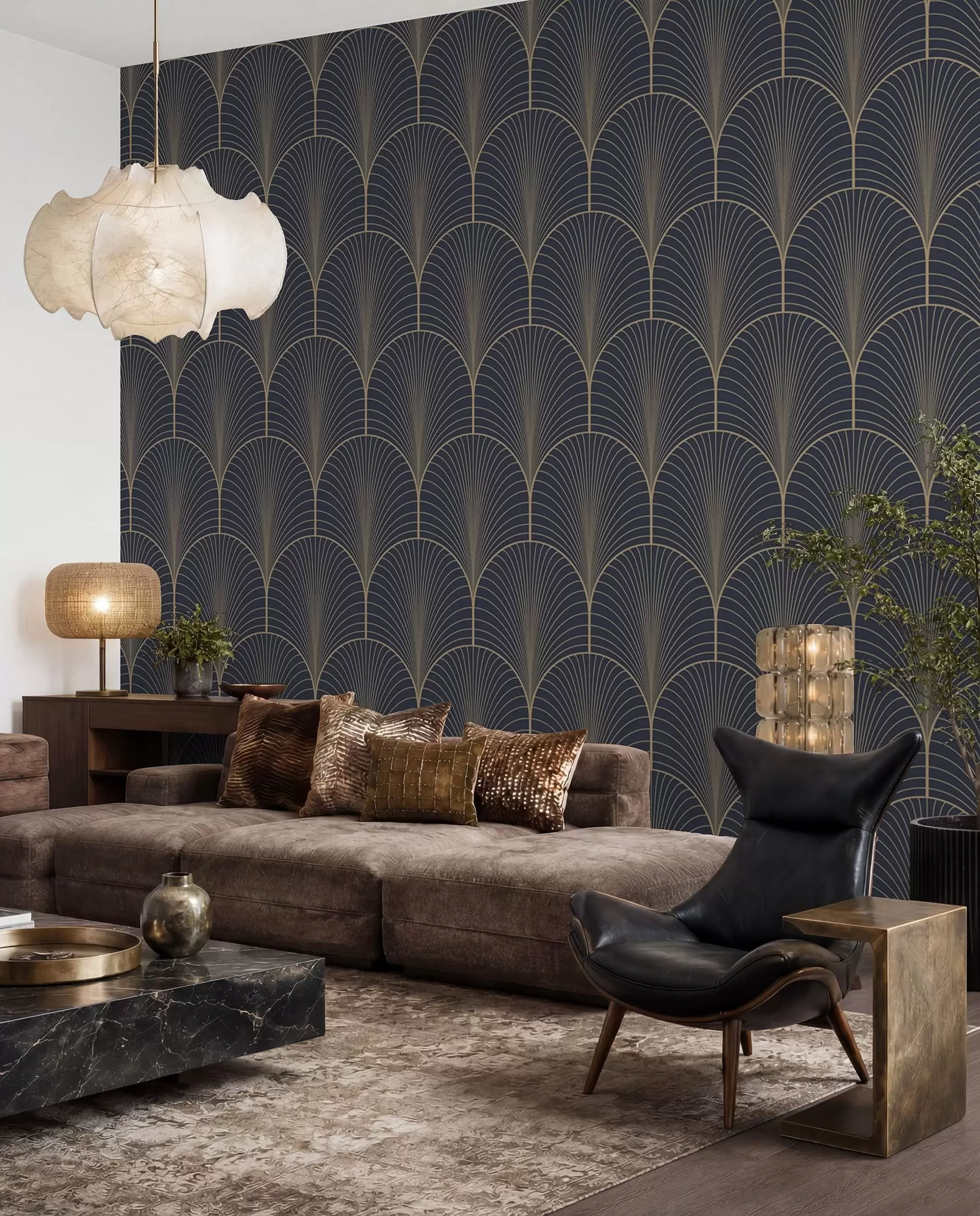 Valokuvatapetti Art deco -kuvio u53246
