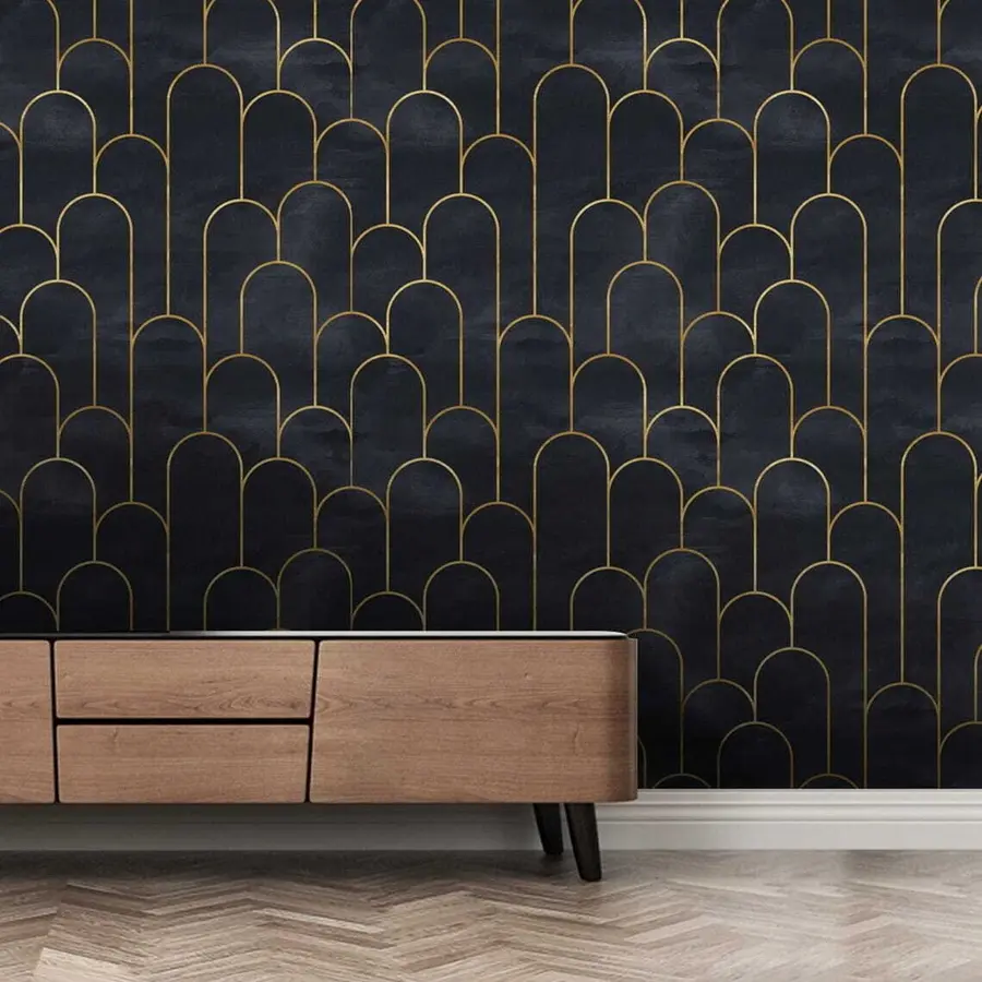Valokuvatapetti Art deco kaaret u53281