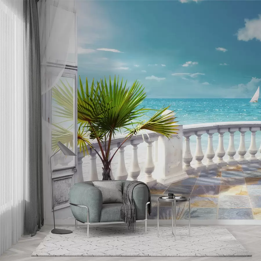 Valokuvatapetti Vesi, pilvi ja taivas u26132