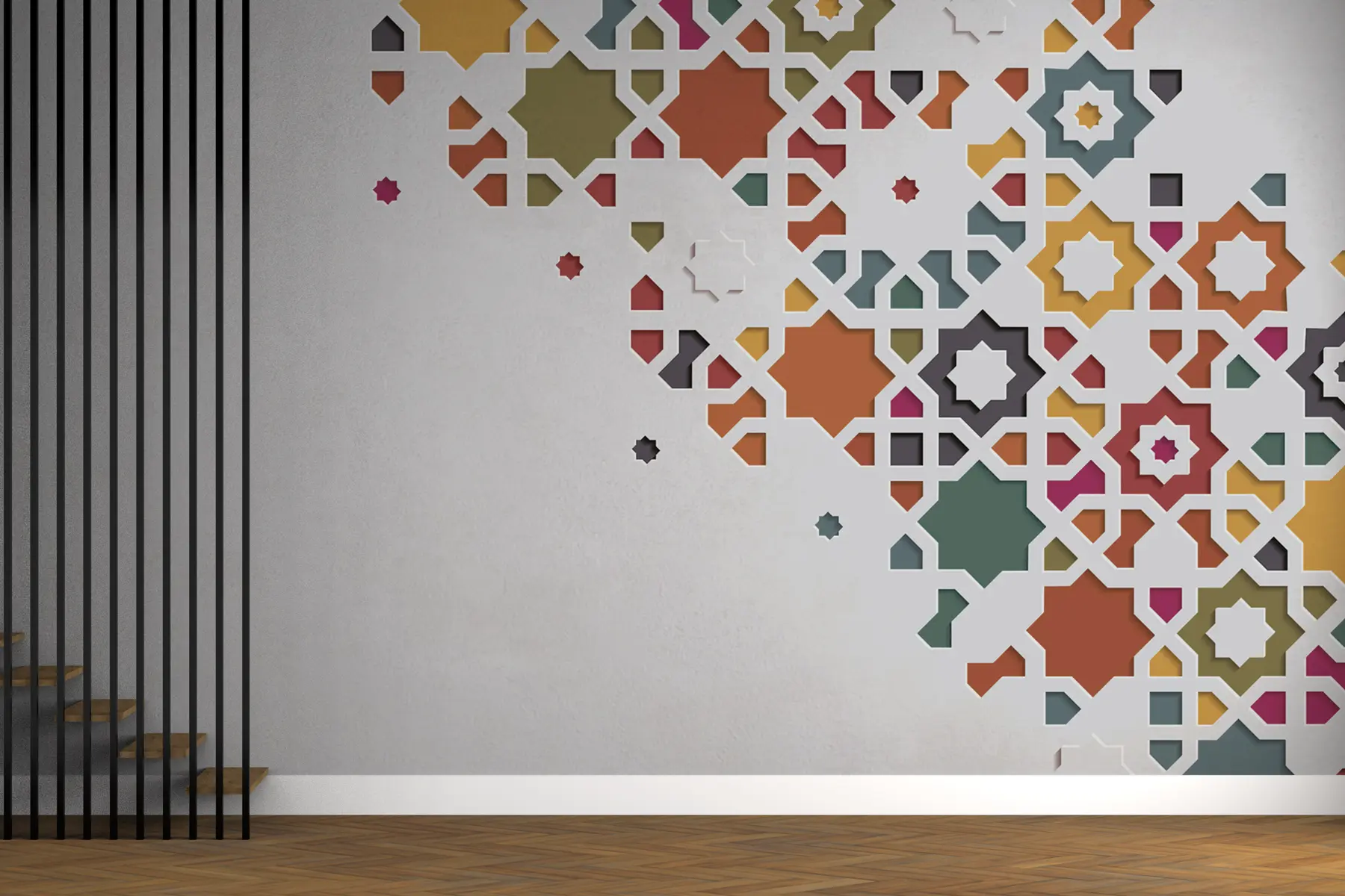 Valokuvatapetti Koristeellinen mosaiikki w00007