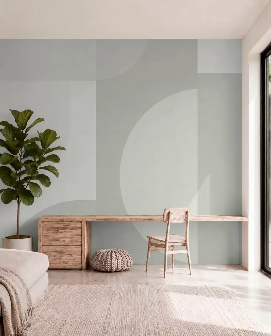 Valokuvatapetti Tyylikäs geometrinen minimalismi w01500
