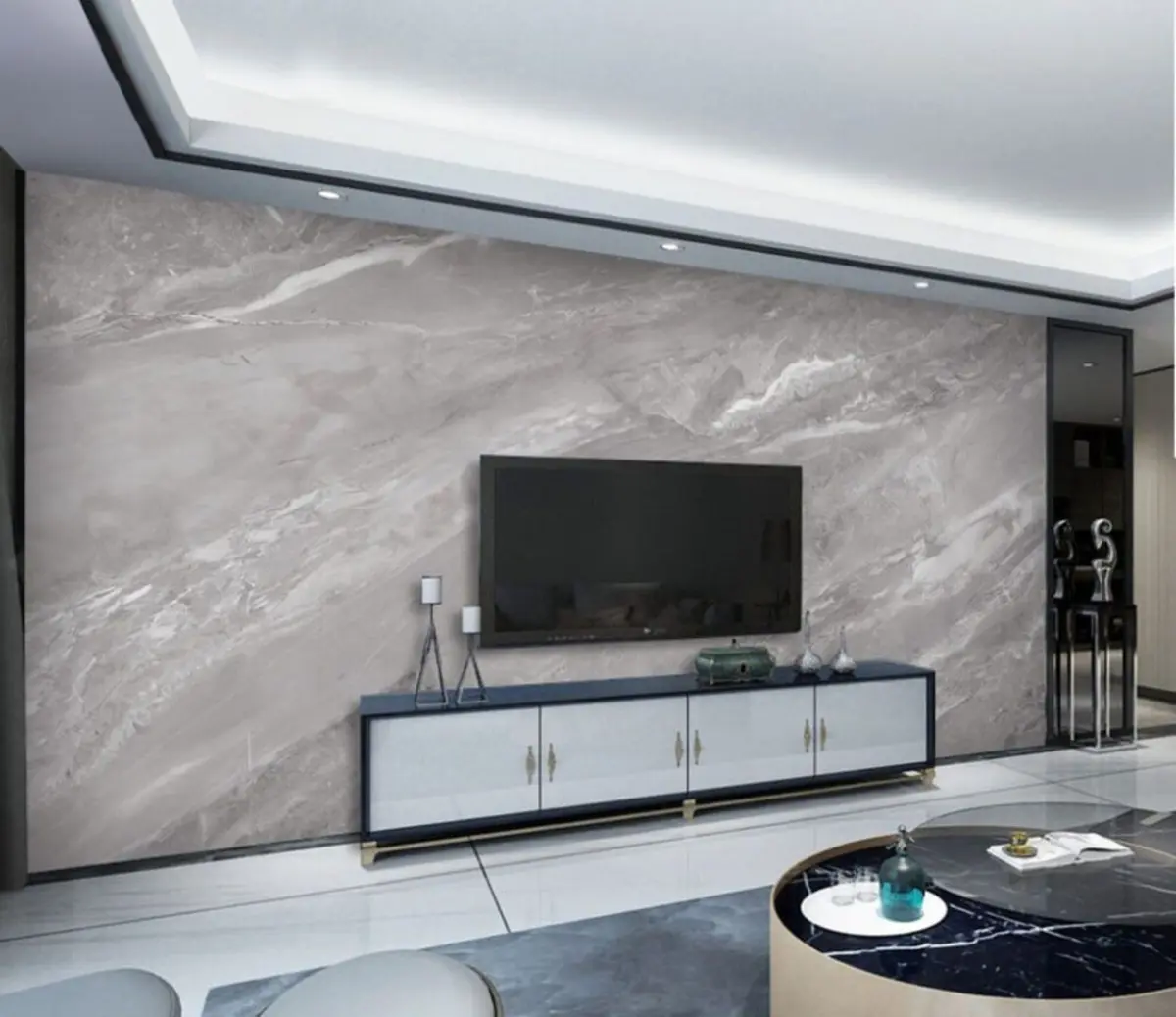 Valokuvatapetti Harmaa, rinne ja hiekka u31214