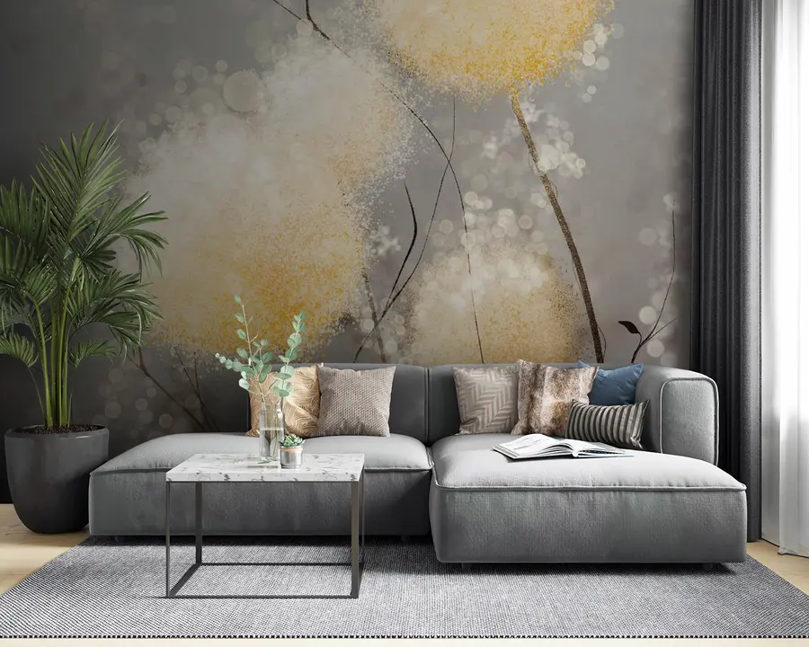 Valokuvatapetti Keiju voikukan kukinta u33910