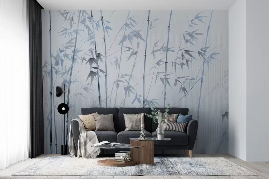 Valokuvatapetti Akvarelli bambu w08390v1