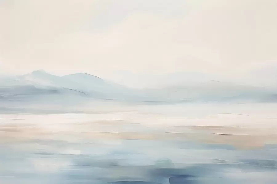 Valokuvatapetti Maalattu akvarelli maisema w02113