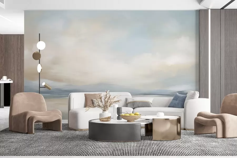 Valokuvatapetti Maisema rauhallisin sävyin w02413