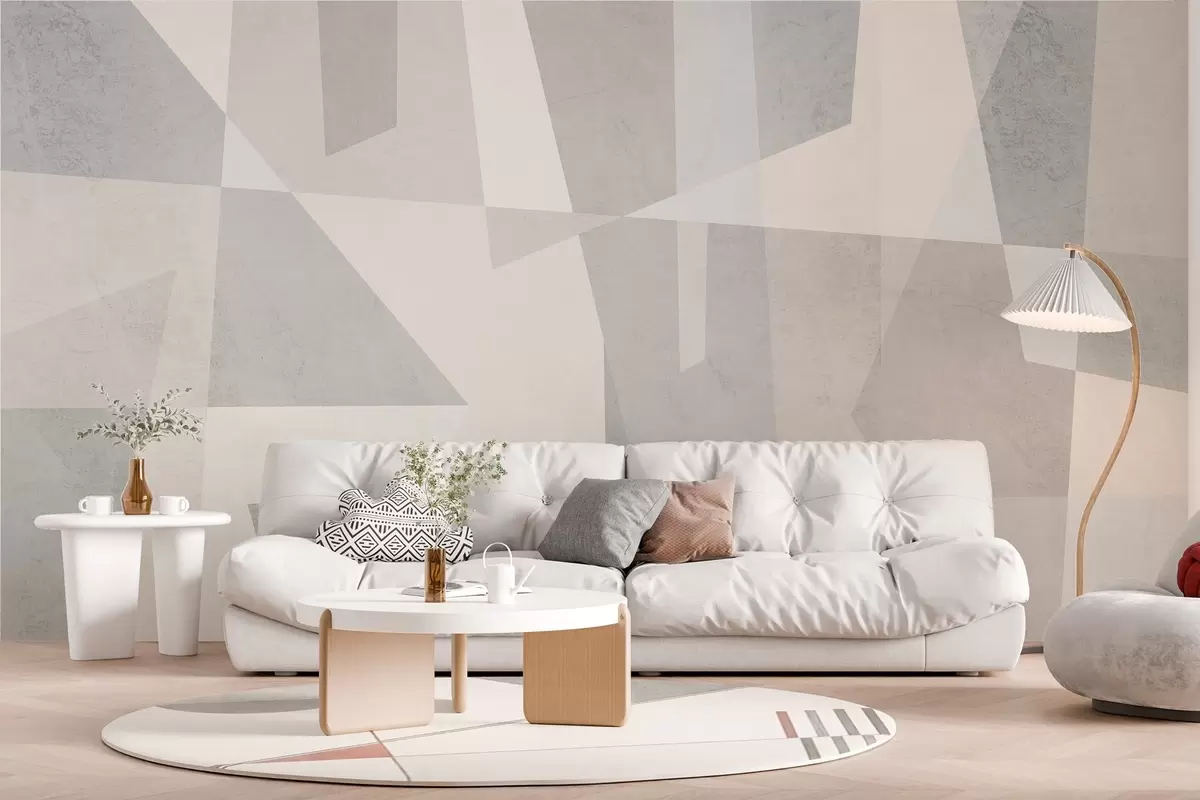 Valokuvatapetti moderni kuvioitu geometria  w02445