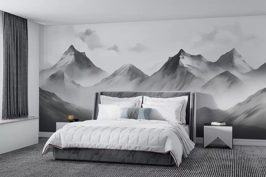 Valokuvatapetti Vuoristosumu w02309