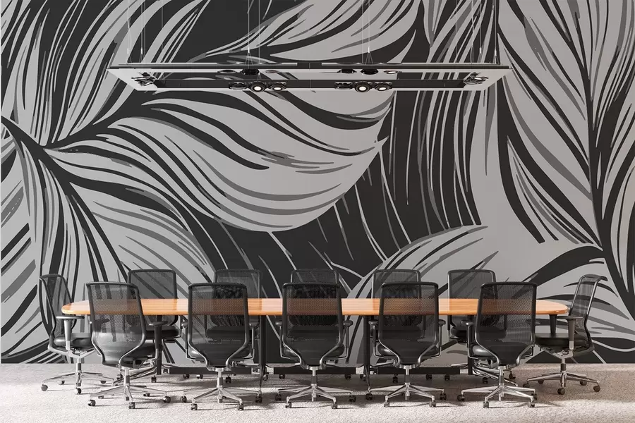 Valokuvatapetti Lehti kuvio w02415v1