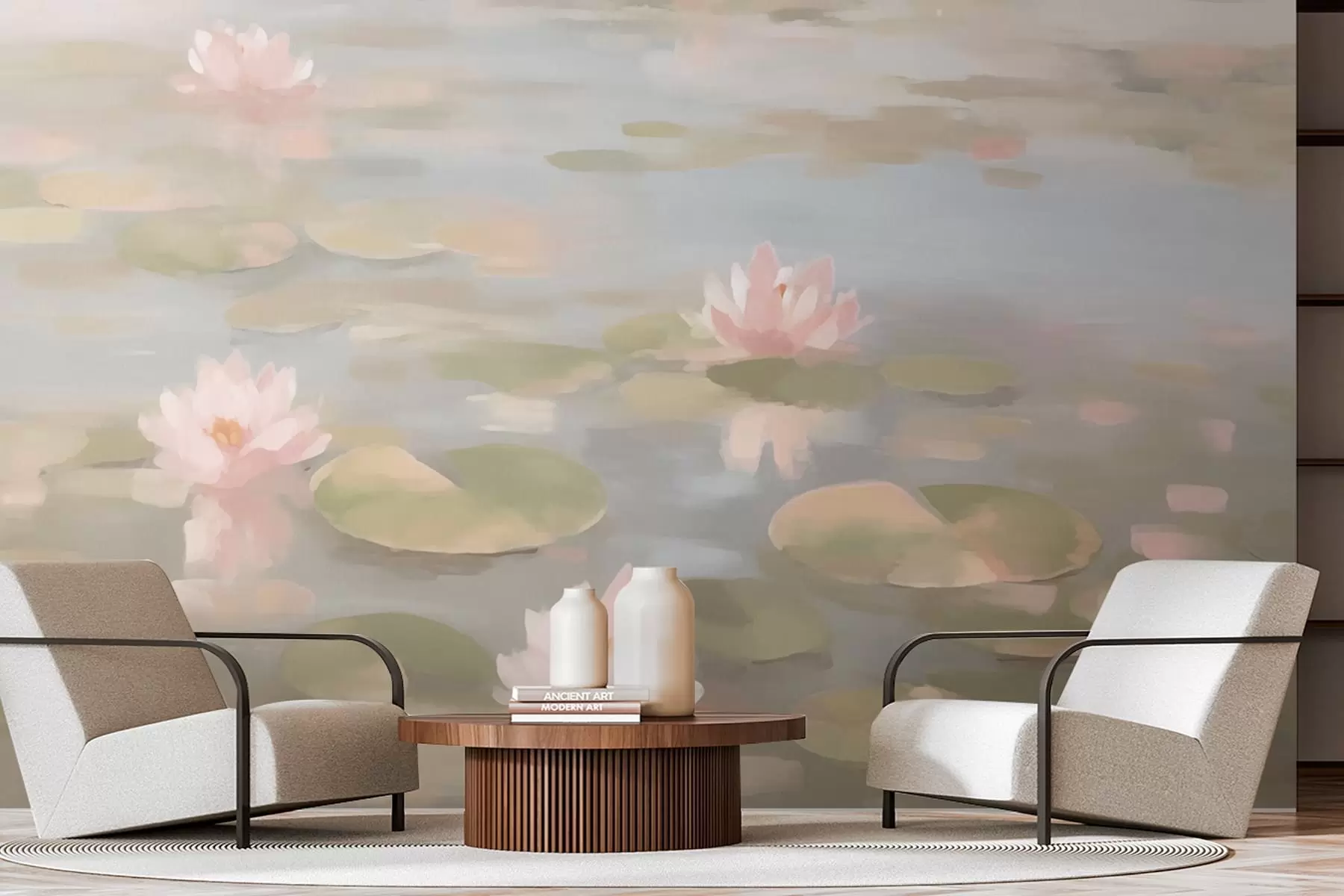 Valokuvatapetti Vesililjan kukat w08548v1