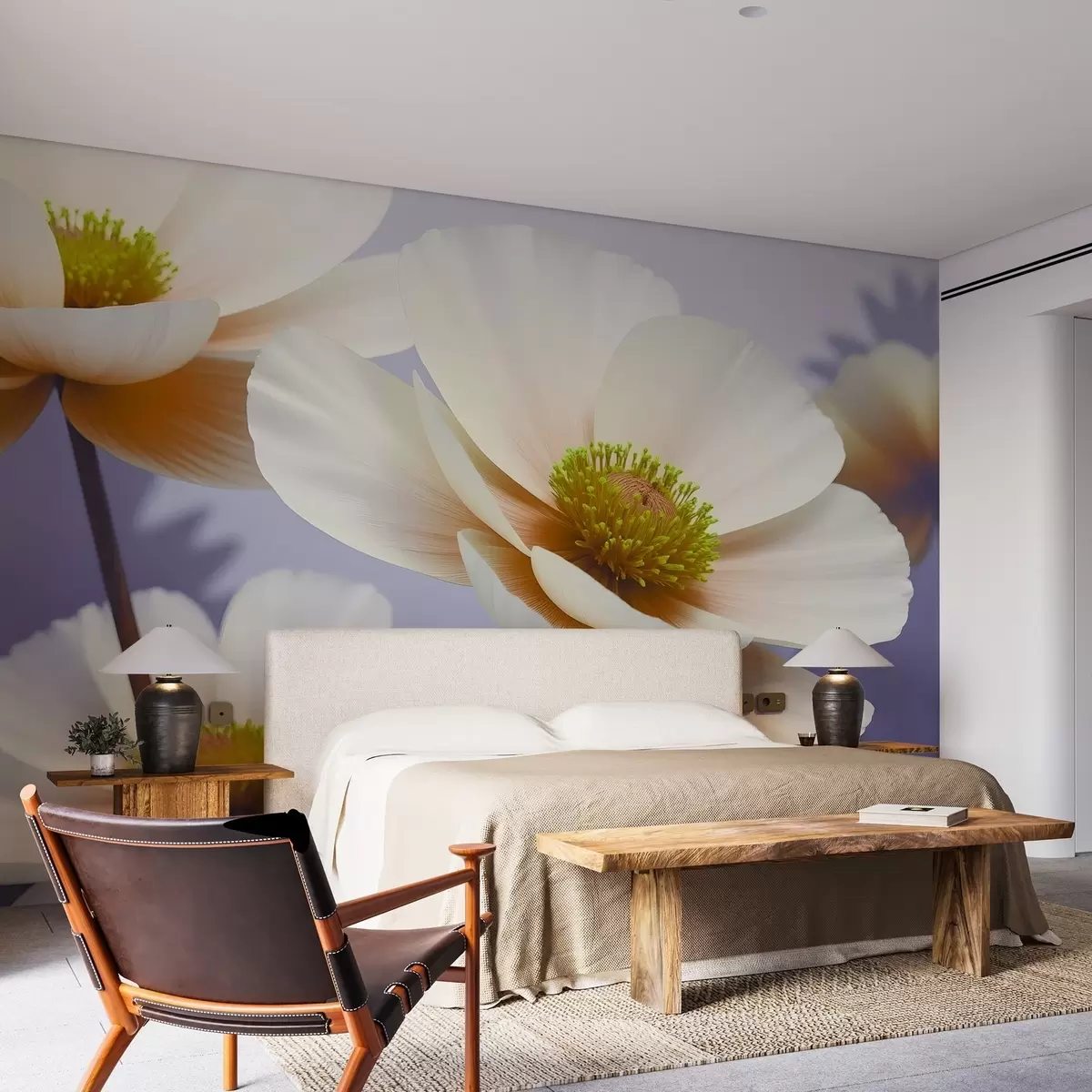 Valokuvatapetti Värikkäitä kukkia w02612v1