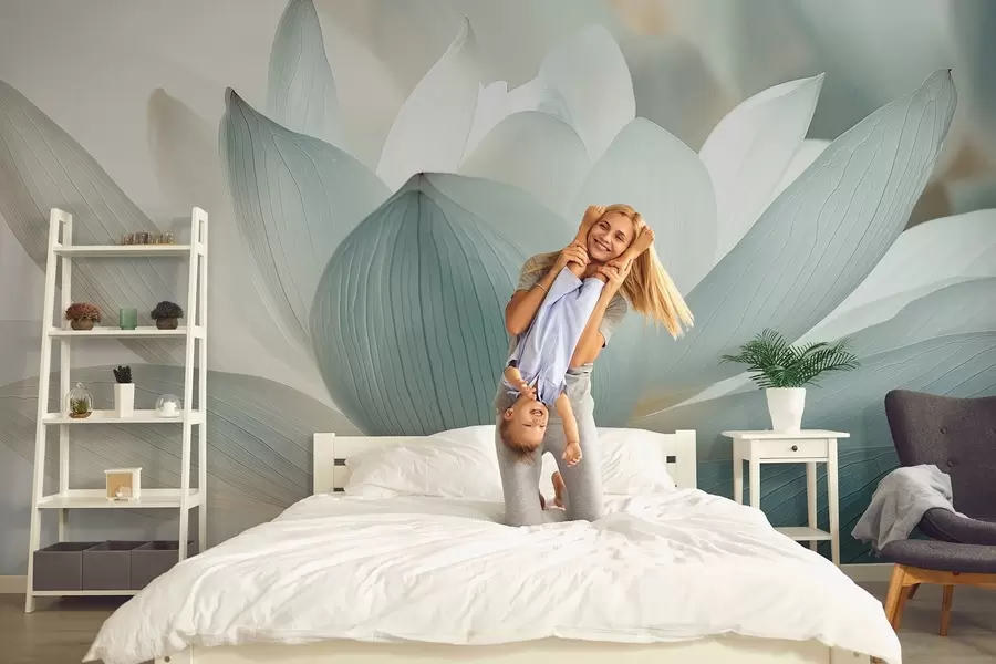 Valokuvatapetti Elegantti lootus herkissä sävyissä w08487