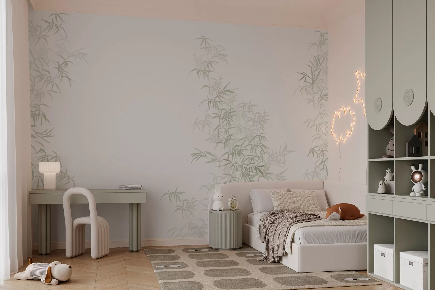 Valokuvatapetti Bambu minimalismi wabi-sabi w08555v2