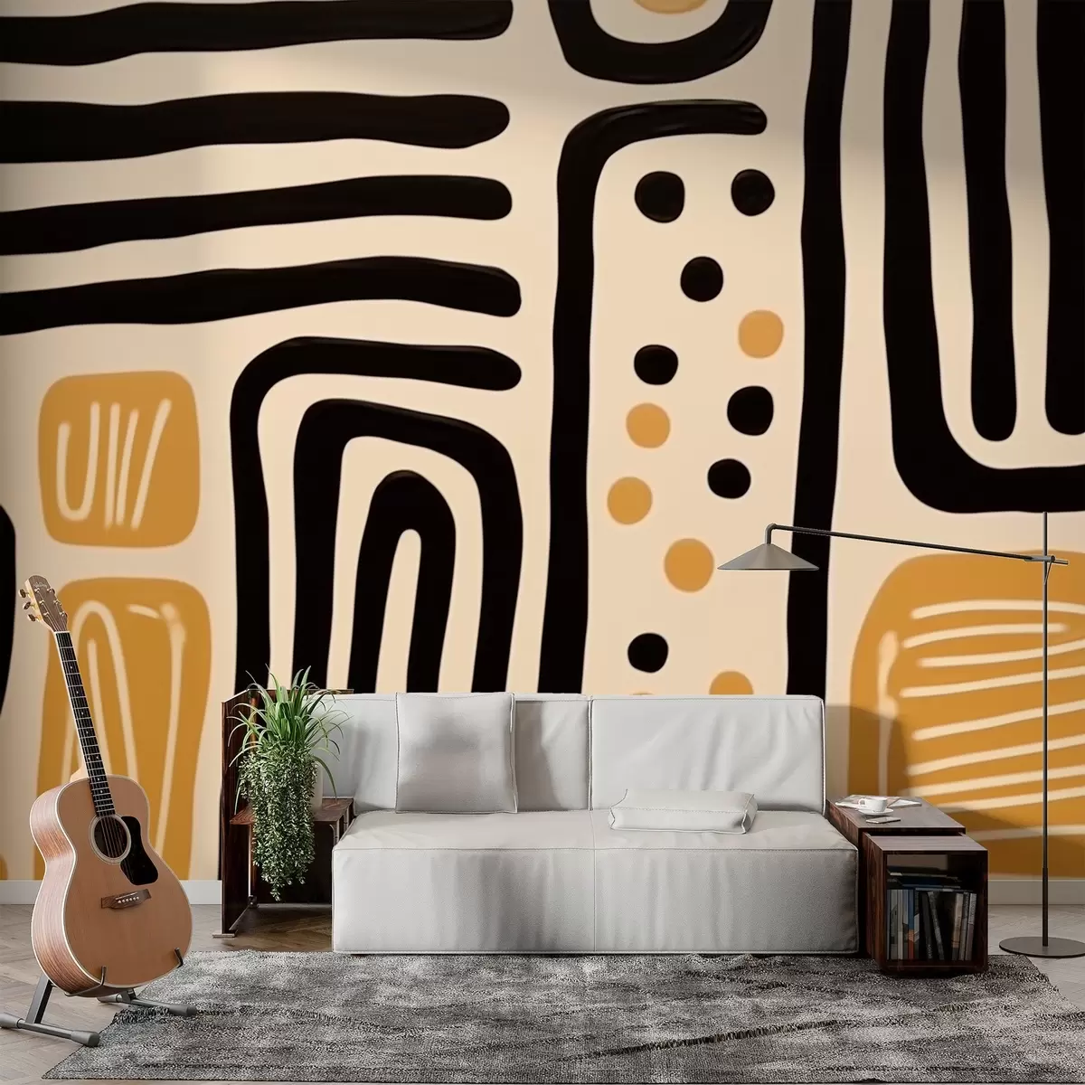 Valokuvatapetti Geometrinen minimalismi w02700