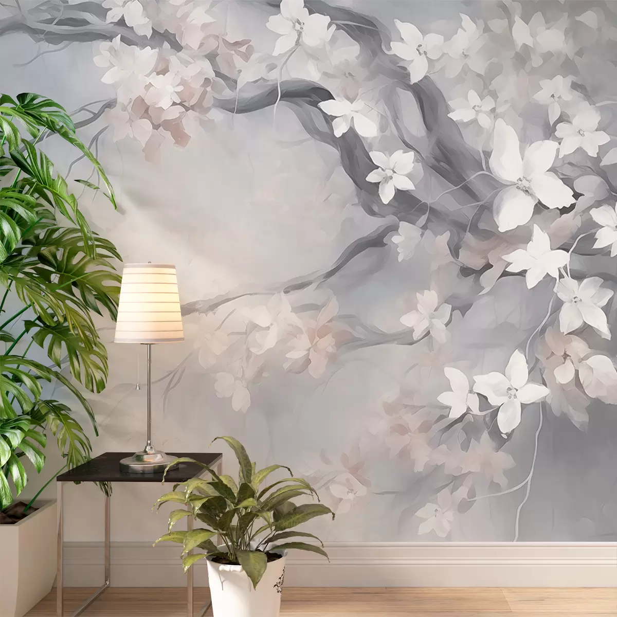 Valokuvatapetti Abstrakti kukka haara w02823