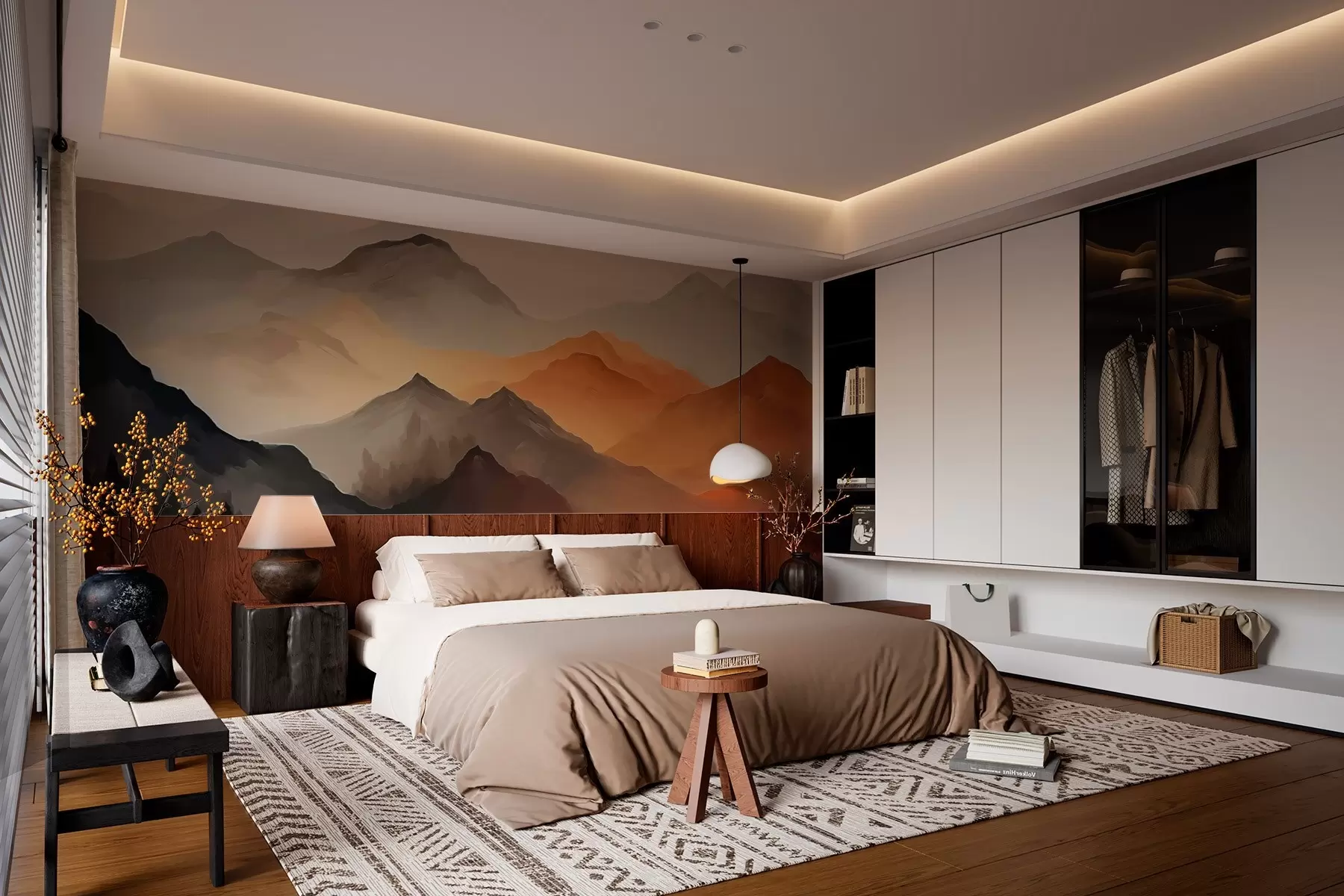 Valokuvatapetti Vuoret w02825