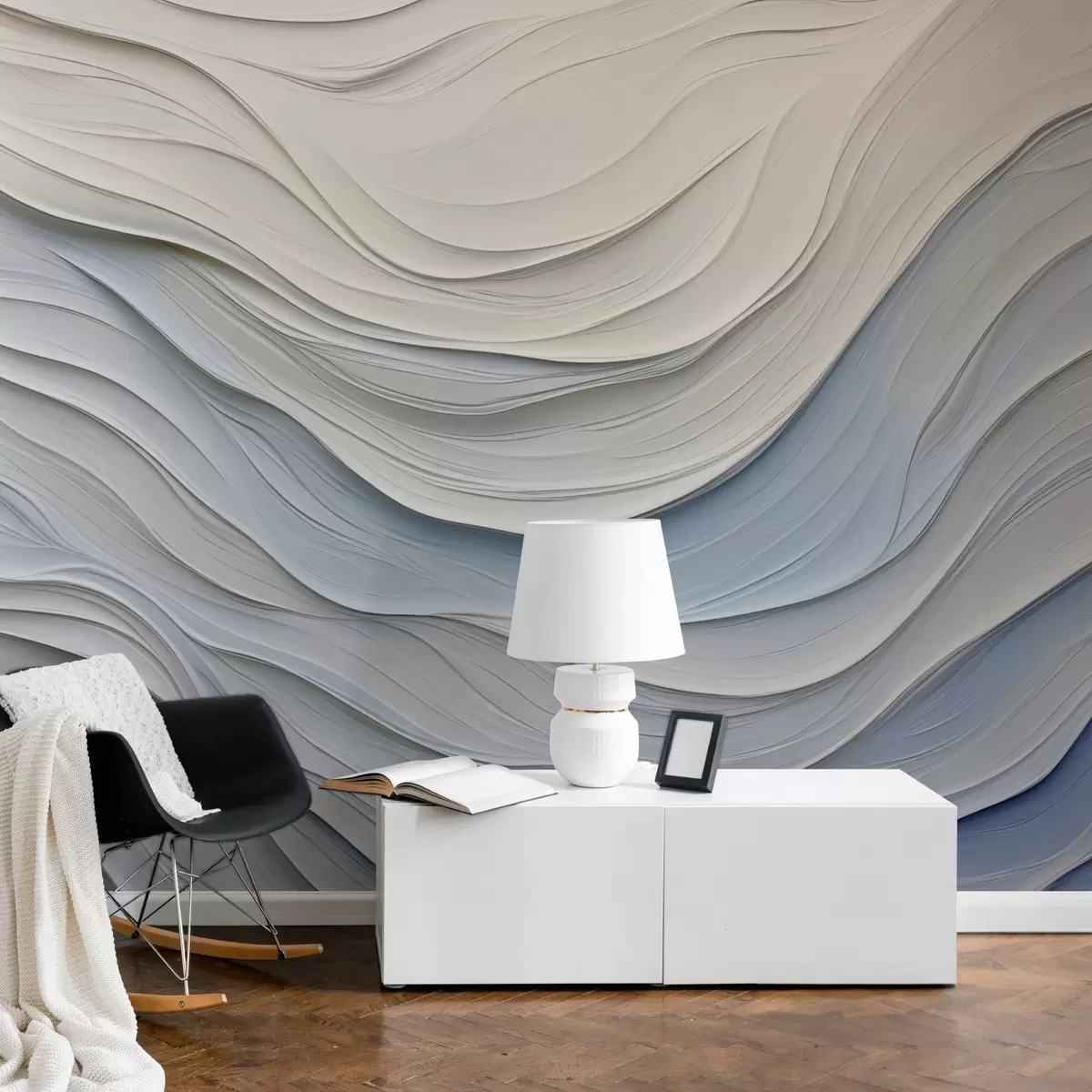 Valokuvatapetti Aaltoileva abstraktio w02889