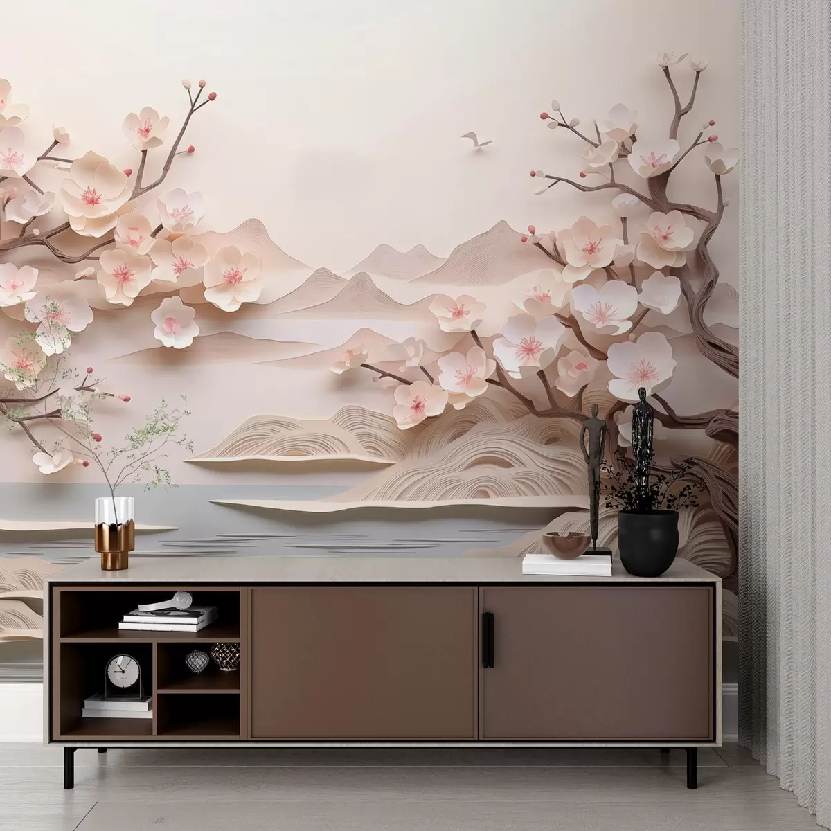 Valokuvatapetti Abstrakti sakura w02990