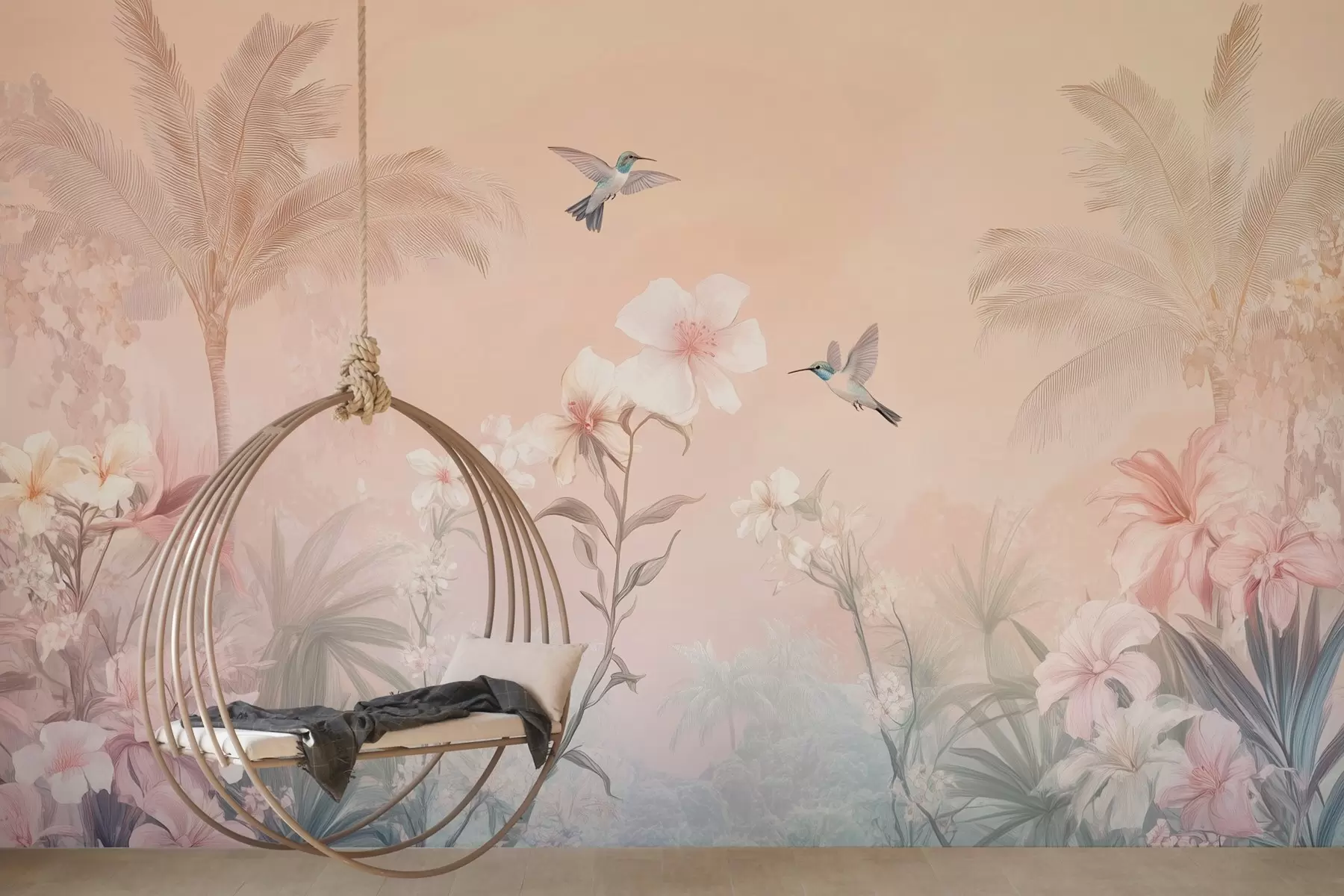 Valokuvatapetti trooppinen paratiisi, jossa on kaliiperi - w03016