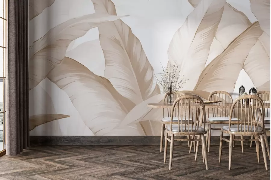 Valokuvatapetti Banaanin lehtiä w02999v2