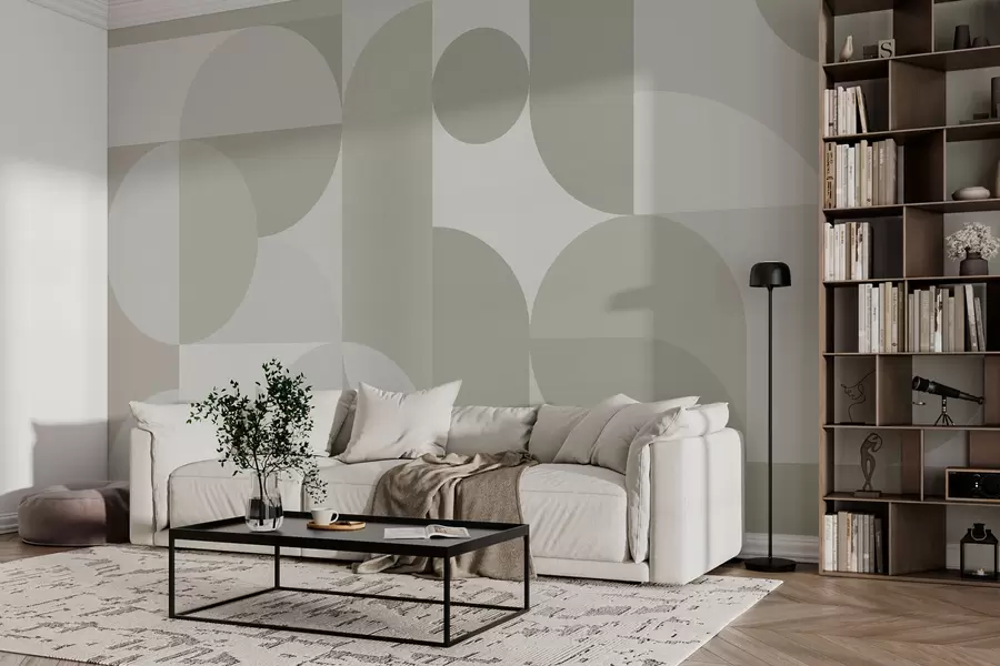 Valokuvatapetti Tyylikäs geometria trendi w03058v2