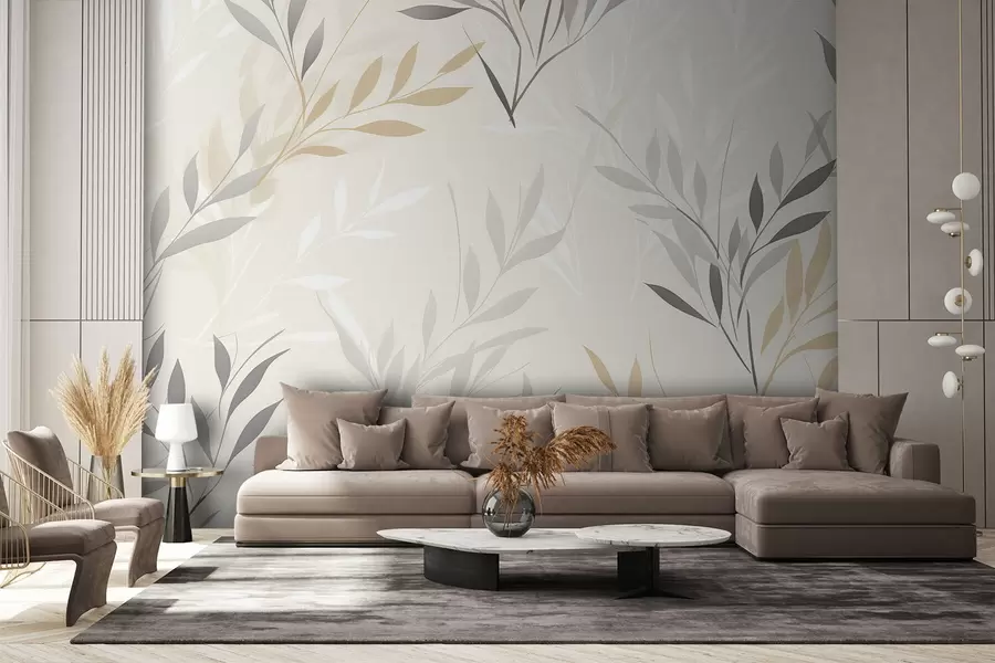 Valokuvatapetti Kevyet pienet oksat w08787