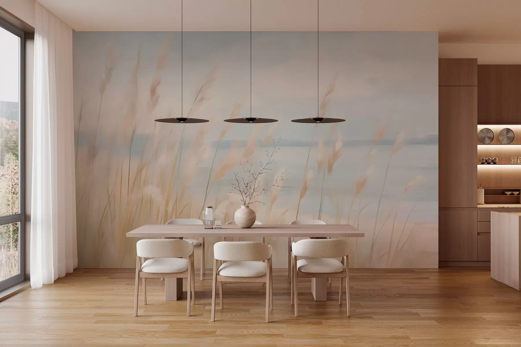 Valokuvatapetti Pampasin kasvit w03231