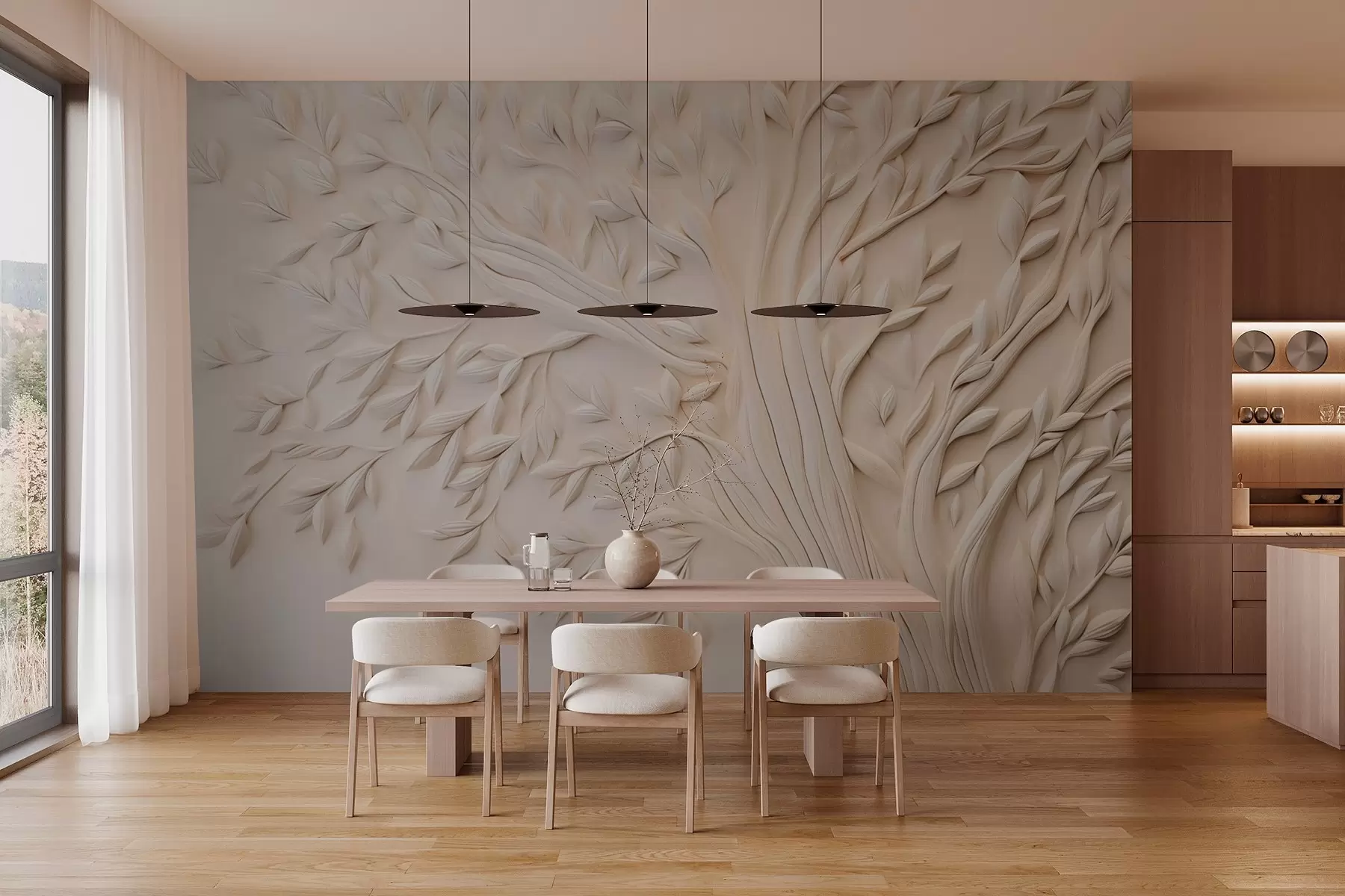 Valokuvatapetti Abstrakti puu w03276