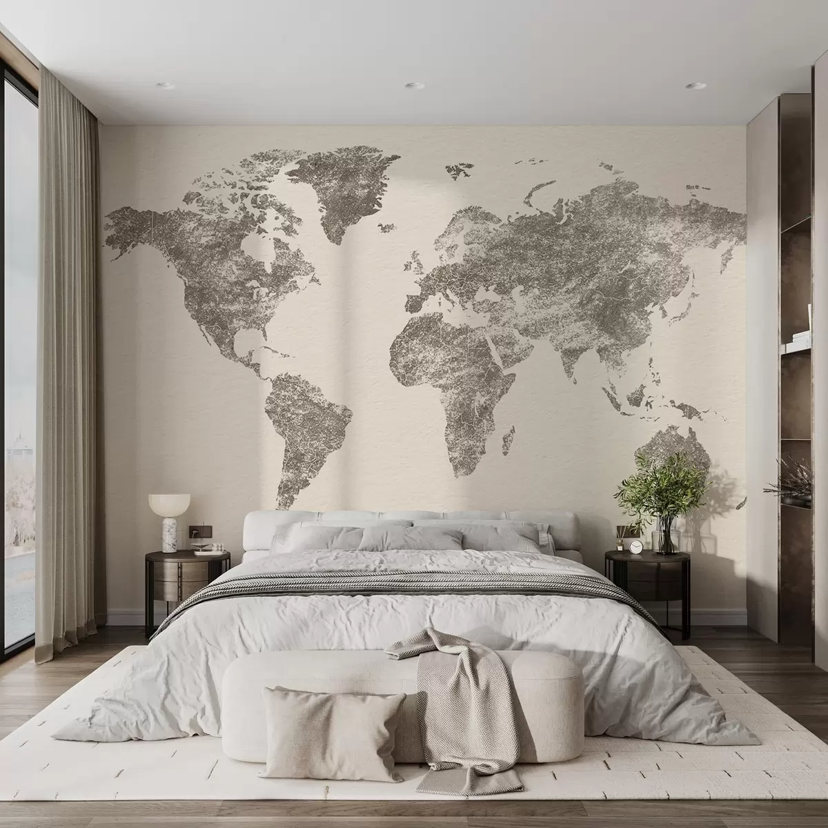 Valokuvatapetti Tekstuurikartta maailmassa w03312v2