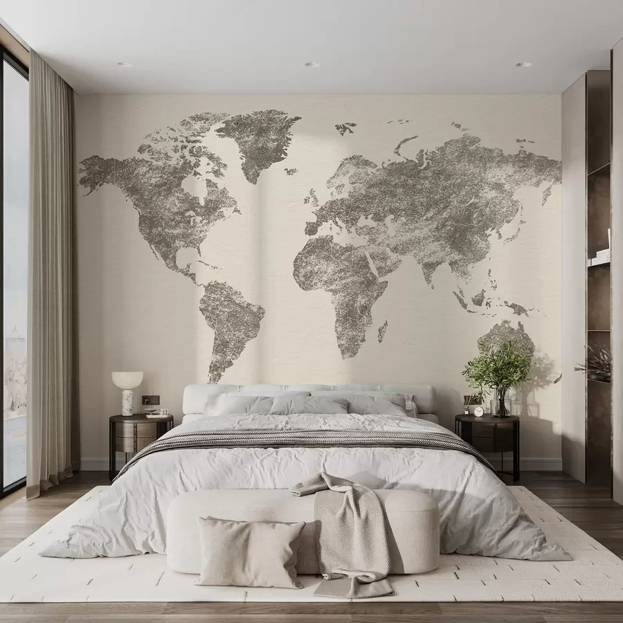 Valokuvatapetti Tekstuurikartta maailmassa w03312v2