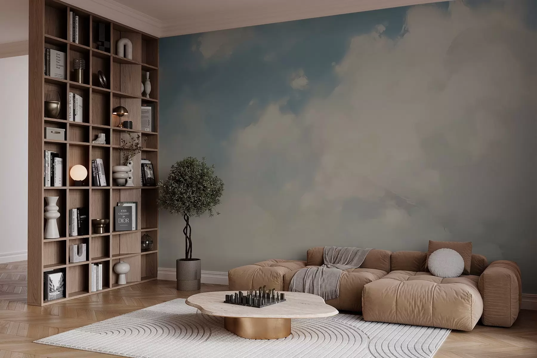 Valokuvatapetti Pilvinen taivas w03351