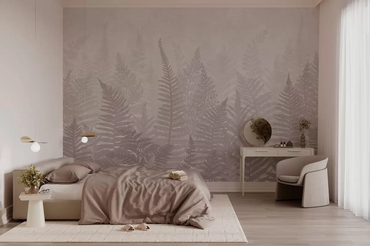 Valokuvatapetti Saniainen Kasvi Trendi w03402v2