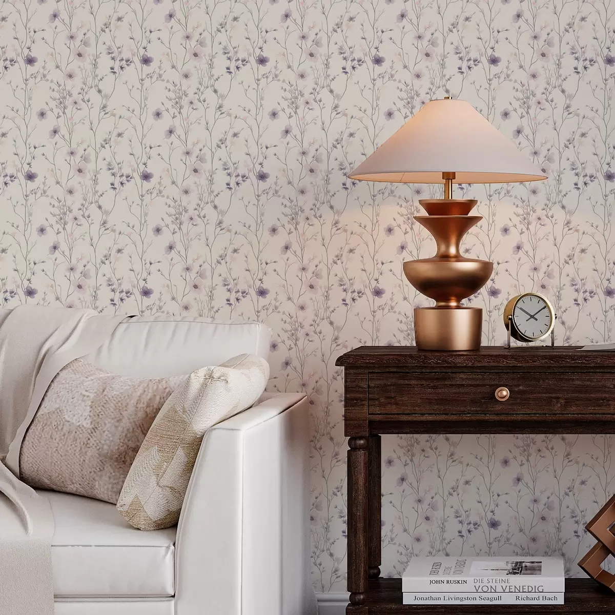 Taustakuva Pienet luonnonvaraiset kukat, joilla on ohuet varret a00003v1