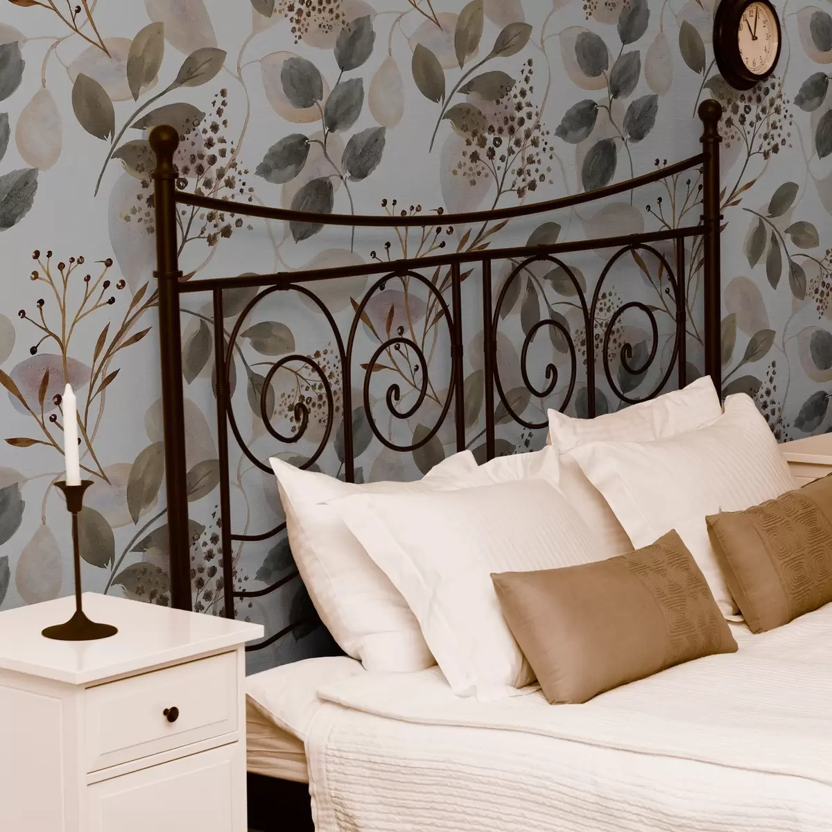 Taustakuva Syksyn lehdet vesivärityyliin a00048