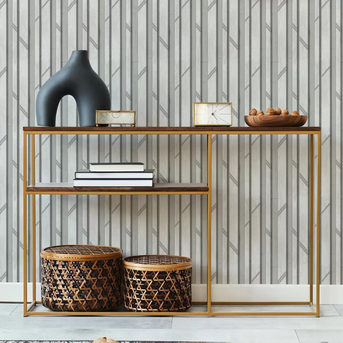 Taustakuva Puupaneeliefekti vaaleanharmaalla värillä a00055