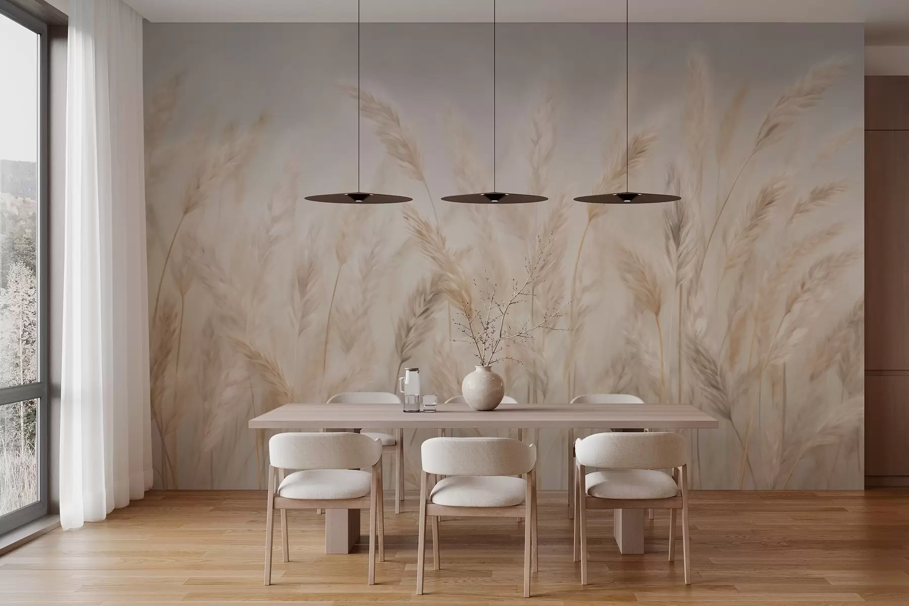 Valokuvatapetti Piikit sinistä taivasta vasten w03530