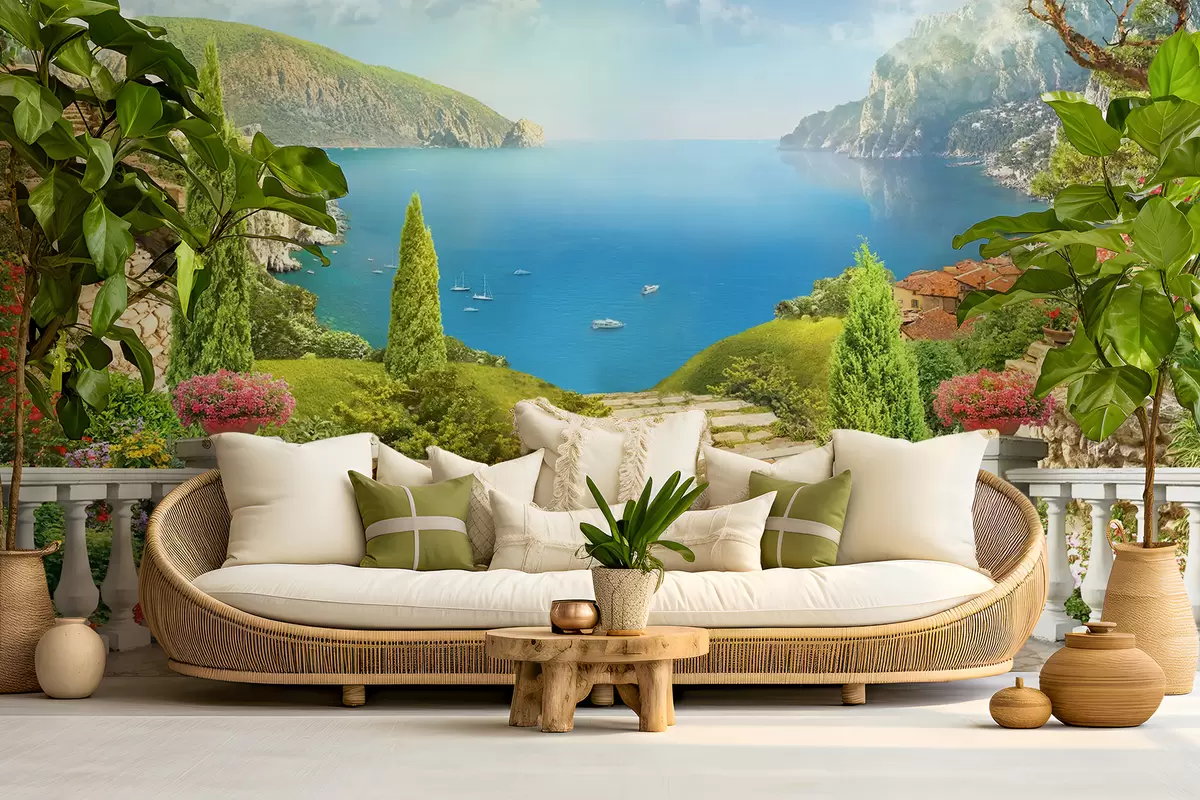 Valokuvatapetti Taivas, pilvi ja vesi u60261