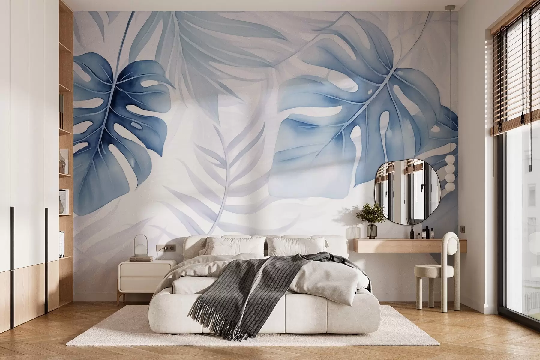 Valokuvatapetti Trooppiset lehdet w03513