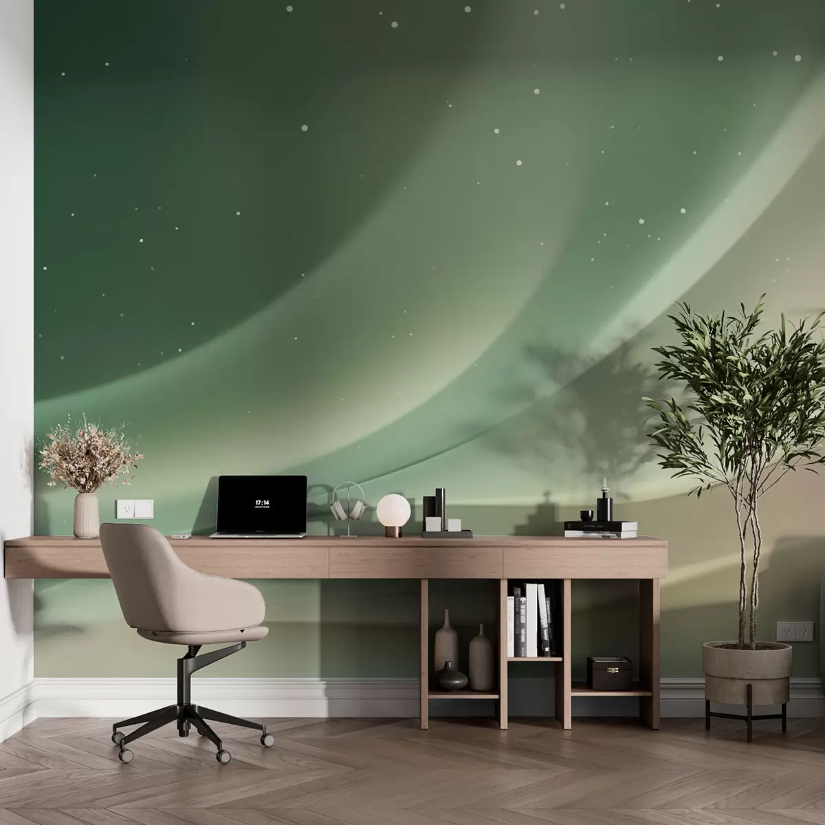 Valokuvatapetti Abstrakti aallot Aurora w03751